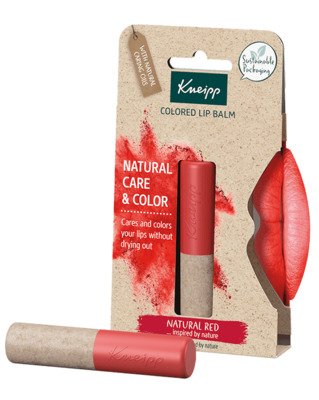 Kneipp barevný balzám na rty Natural Red