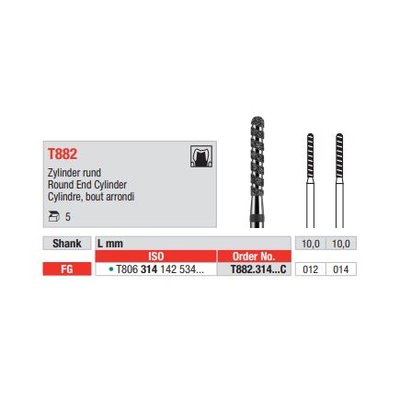 Diamant turbo FG T881.012C (5ks/bal)