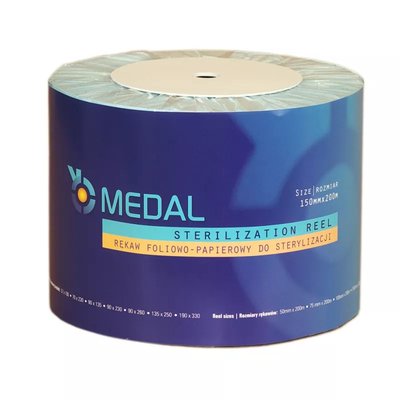 Rękaw do sterylizacji MEDAL 15cm x 200m