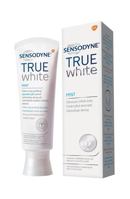 Sensodyne True White Mint zubní pasta 75 ml