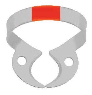 Fiesta spona bez křidélek č.W3 oranžová