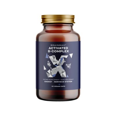 BRAINMARKET BrainMax Activated B-Complex (90 kapslí) 1bal