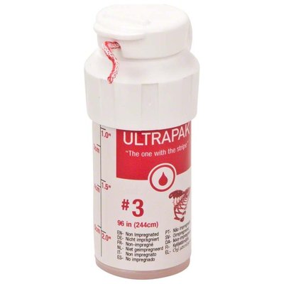 Ultrapak retrakční vlákno č.3 červené