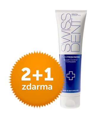 SWISSDENT Pure 100 ml 2+1 ZDARMA
