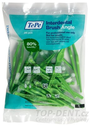 TePe ANGLE 5 mezizubní kartáčky 0,8 mm, 25ks