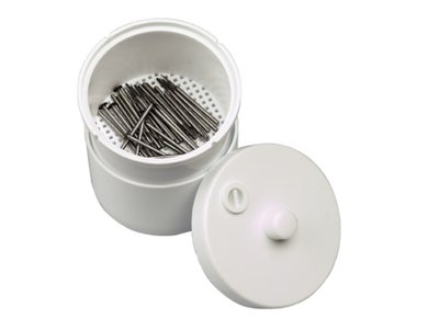 Bur Steri Bath, bílý, Ø 88mm, výška 68mm 730-001