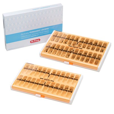 PERMANENT Molar CROWNS INTRO /MASTER KIT - Master Kit (96 ks)