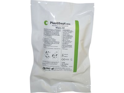 Alpro PlastiSept Wipes 30 eco - Náhradní dezinfekční ubrousky na citlivé povrchy a plasty