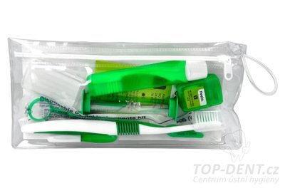 Feelo Ortho KIT set pro čištění s rovnátky (zelený)