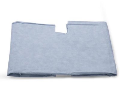 EURONDA Sterilní ochranný plášť s výřezem na odsávání, 10ks/bal, 133x200cm 270223