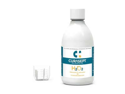 CURASEPT H2O2 s 1% peroxidem vodíku, ústní voda 300ml.