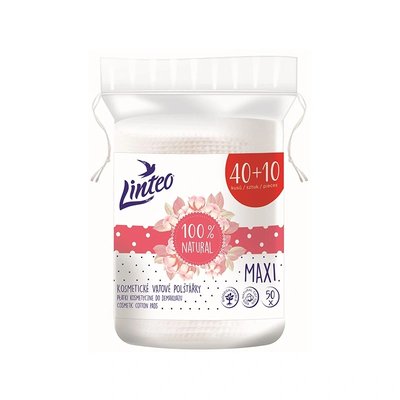 Odličovací polštářky Linteo MAXI, 50 ks