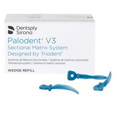 Palodent V3 klínky - Small – Tmavěmodré