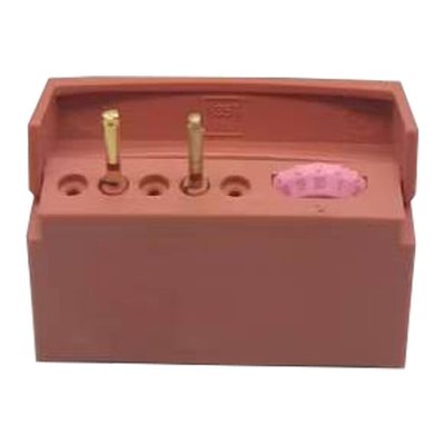 Endodontický blok s paměťovým držákem 5 děr Orange