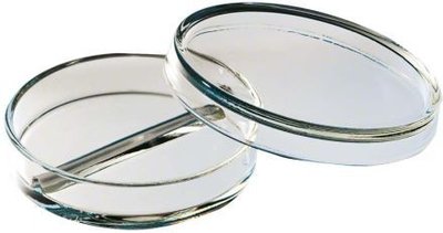 Petriho miska s 2 přihrádkami