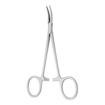 Mosquito-Halsted svorka na cévy zahnutá, 12,0 cm