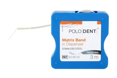 POLODENT Kovová matricová páska 7x0,04