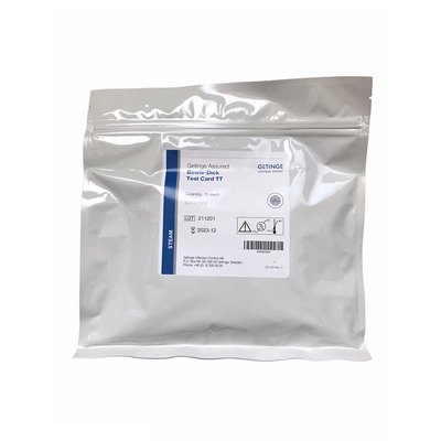 Test sterilizace pára Getinge BD test TT, karta/MPS, 15 ks
