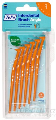TePe ANGLE 1 mezizubní kartáček 0,45 mm, 6ks