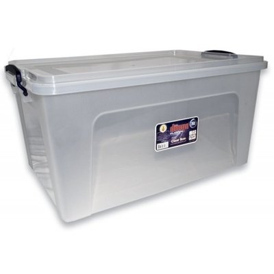 Plastový box Crystal 12 l, průhledný, 39,5x29,5x17,5 cm