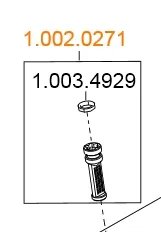 Vodní mikro filtr KaVo pro kolénka/turbínky