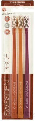 Swissdent Whitening zubní kartáčky BERN 3v1 (soft), 3v1
