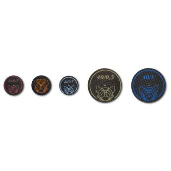 HS-Řezací disky na kovy, 22 x 0,3mm, šedé, 20 ks