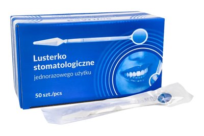 Lusterko stomatologiczne jednorazowe 50 szt. SoftMed
