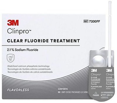 Clinpro Clear Fluoride Treatment neutral, 50ks