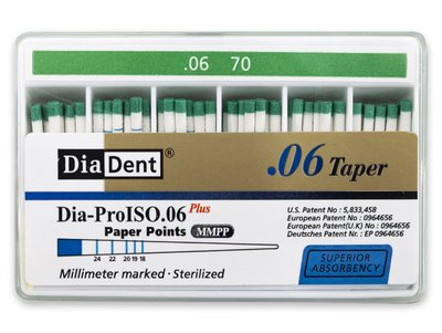 DiaDent .06 - Papírové čepy, vel. 070