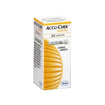 Lancety Accu - Chek Softclix, 25 ks
