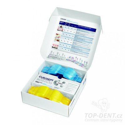 Curasept Biosmalto Impact Mousse Action (Mint), 150ml + 20ks nosičů (M+L)