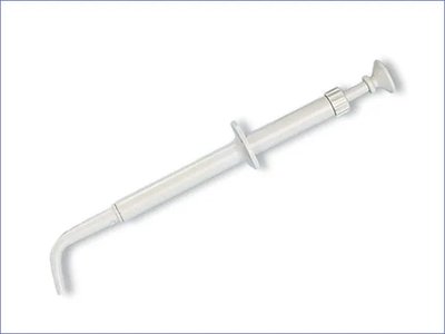 Amalgámová pistole plastová zahnutá 90st. Del-Jet