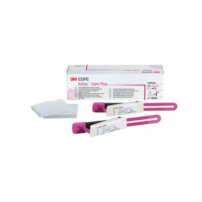 Ketac Cem Plus clicker 2x11g cement glasjonomerowy modyfikowany żywicą