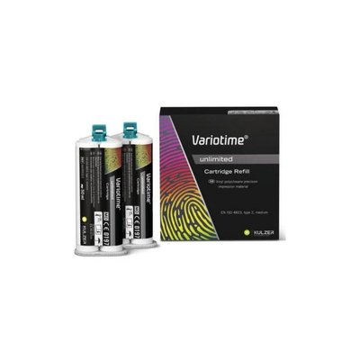 Variotime Unlimited 2×50 ml Kulzer – masa wyciskowa A-silikonowa