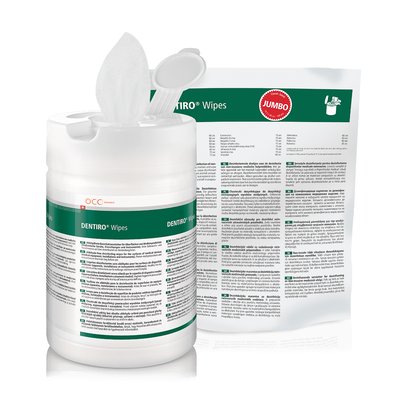 DENTIRO® Wipes Jumbo XXL - 1ks (100 utierok lemon)