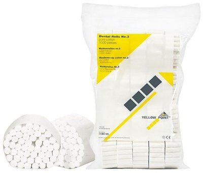 YELLOW POINT Vatové válečky č. 3