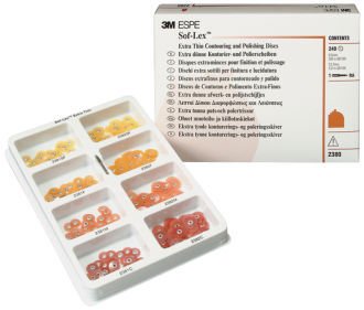 Sof-Lex leštící disky žlutá řada, zaváděcí balení