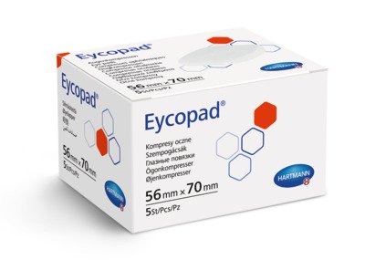 Eycopad 5.6 x 7 cm sterilní 25 ks
