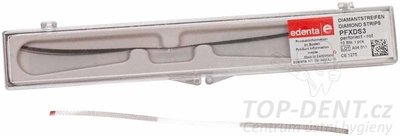 Edenta diamantová brusná páska (červená)