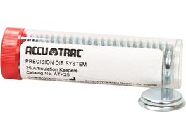 ACCU-TRAC - Packung 12 Acrylglasrahmen braun, mit Verriegelungsarmen