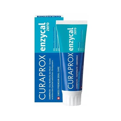 Curaprox ENZYCAL ZERO Enzymatyczna pasta do zębów bez fluoru 75ml
