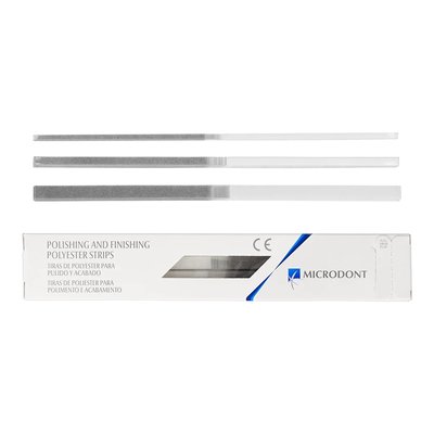 Paski poliestrowe ścierne 100 szt. Microdont - 4 mm