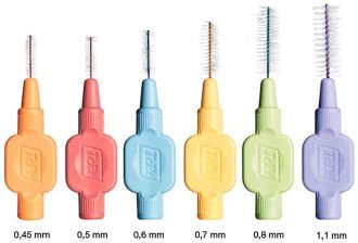 TePe Extra Soft kefky 0,5 mm červené