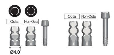 MEGAGEN AR, BD Impression Coping Transfer ø4.0 - H=9.5 Non-Octa