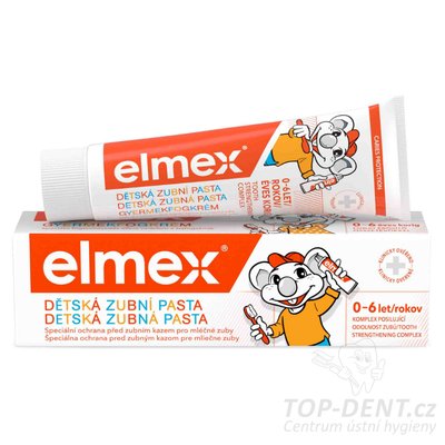 Elmex dětská zubní pasta (do 6 let), 50ml