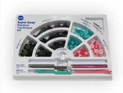 Super-Snap Disk 50ks L 507 Mini černý hrubý čelně povrstený