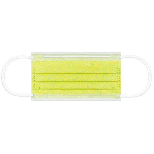 Maseczki EURONDA Graffiti typ IIR limonkowe na gumce 50szt. Lime