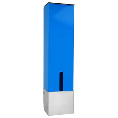 Podajnik do kubków metalowy - niebieski