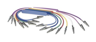 Autoklávovatelný řetízek pro upevnění stomatologických ubrousků / bryndáků - dospělý, levandulový